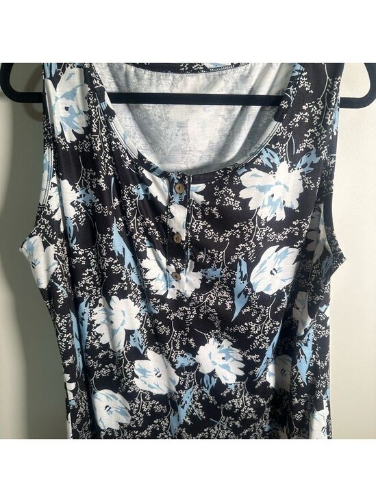 Tops - Floral Sleeveless Top